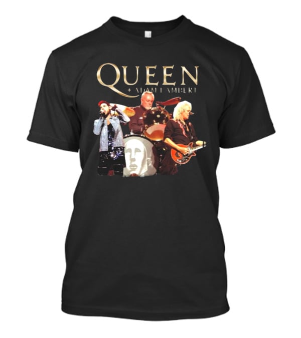 Queen + Adam Lambert Live Performance Collaboration T-Shirt
