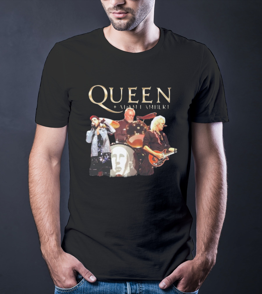 Queen + Adam Lambert Live Performance Collaboration T-Shirt