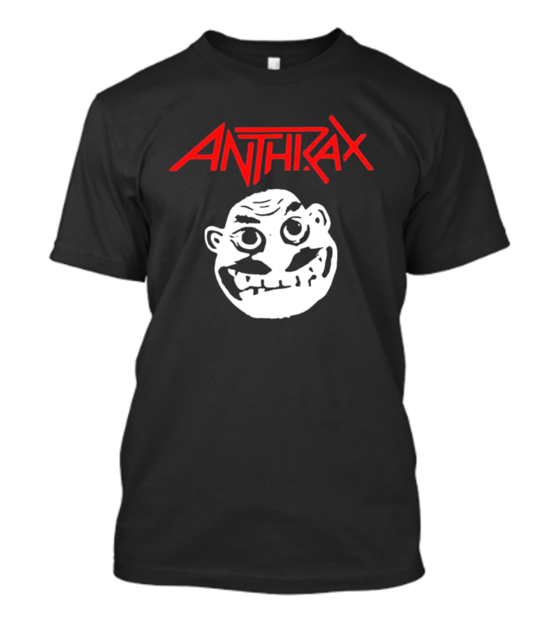 Rare Anthrax Angry Face T-Shirt