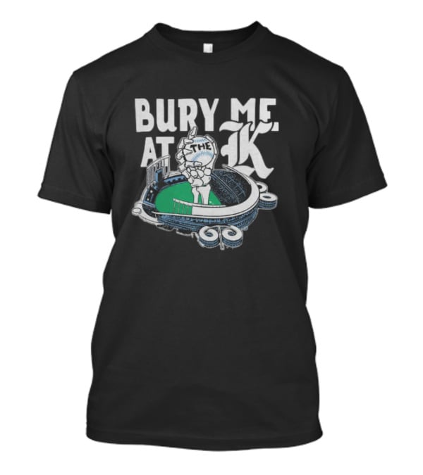Bury Me At The K Kansas City Baseball Stadium T-Shirt