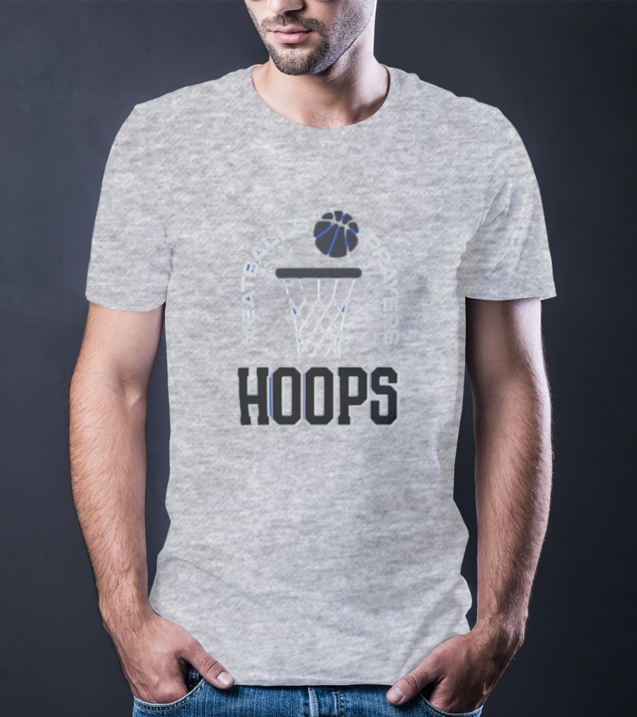 Meatballs Prayers Hoops Basketball Theme Association T-Shirt