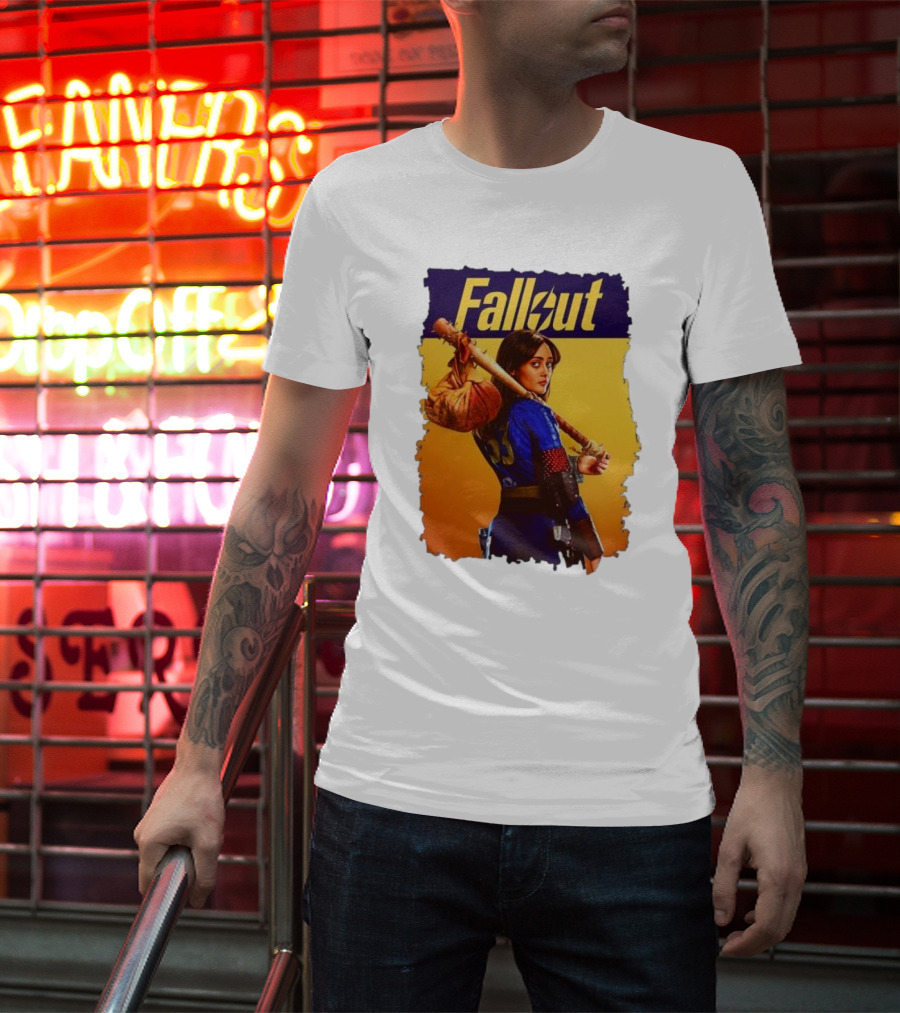 Fallout Lucy Vault Girl Retro Art 33 T-Shirt