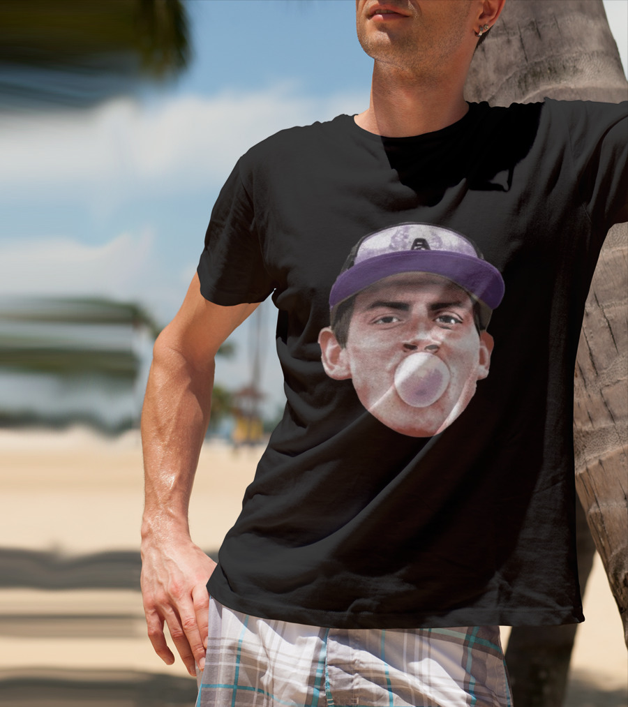 Dixon Williams Big Head Bubble Gum Baseball Cap T-Shirt