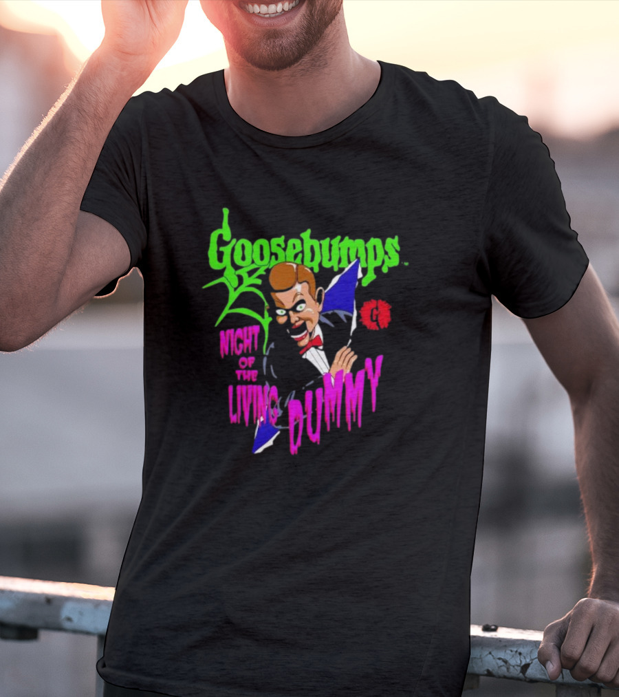 Goosebumps Night Of The Living Dummy Creepy Puppet T-Shirt