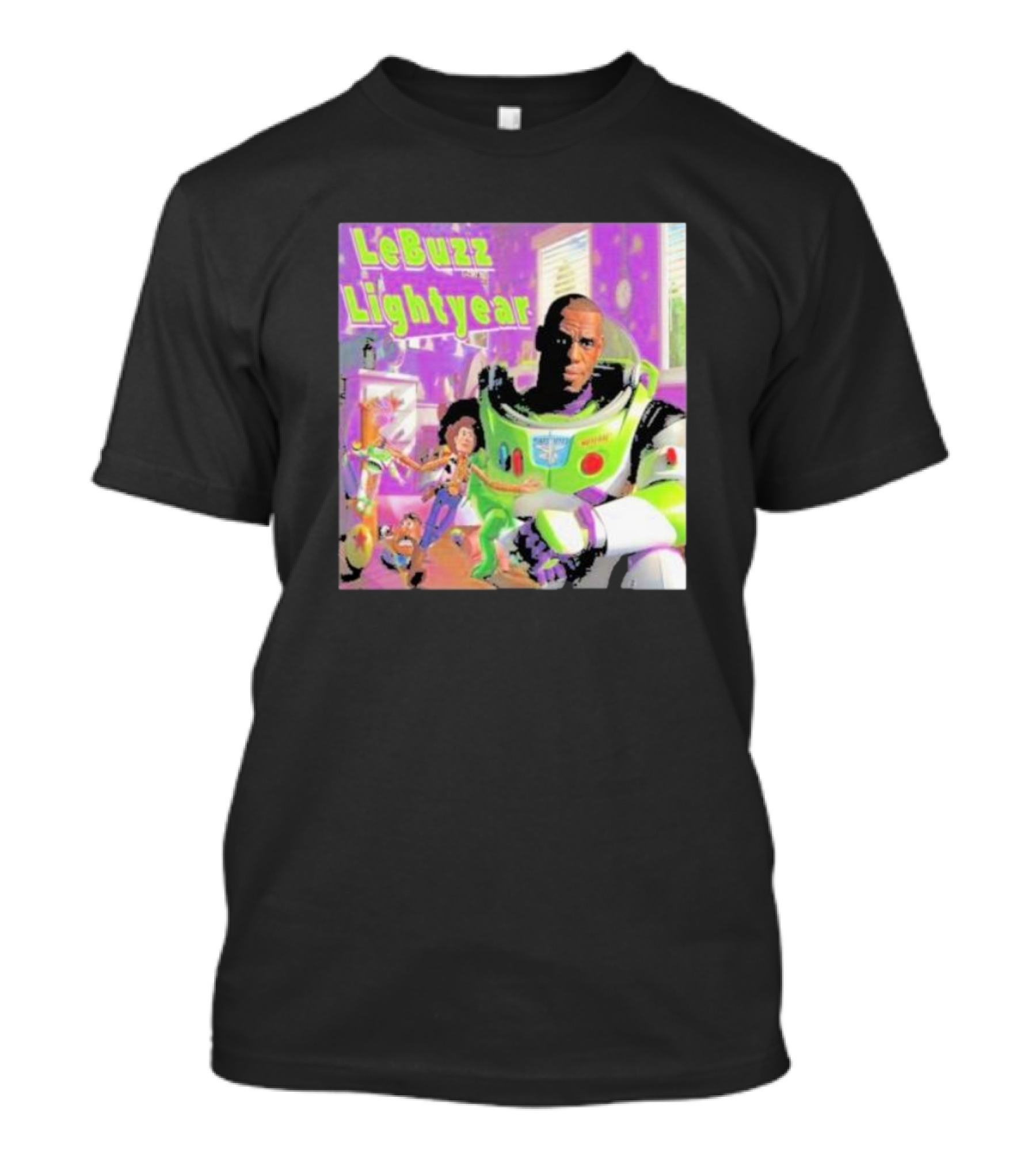 LeBuzz Lightyear Lebron James Toy Story Crossover T-Shirt