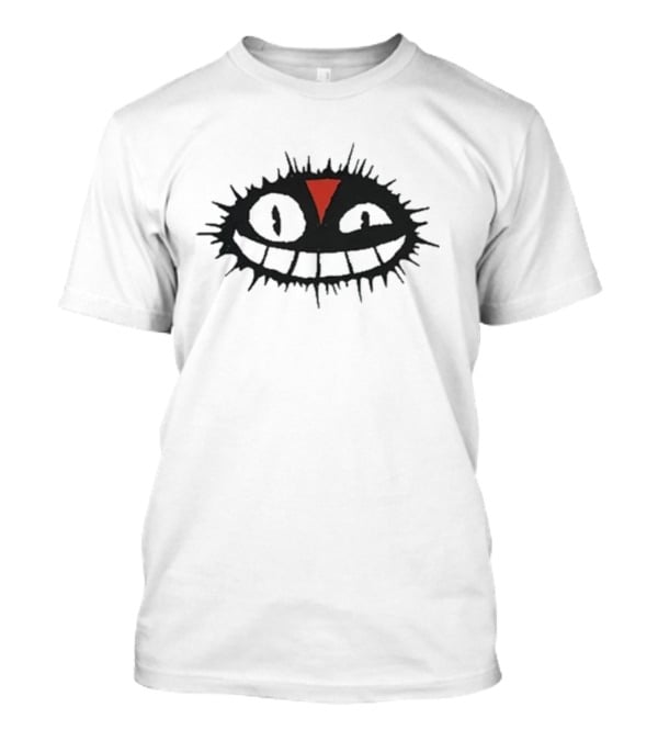 Lil Darkie Insane Eye Smiley Spiky Red Triangle T-Shirt