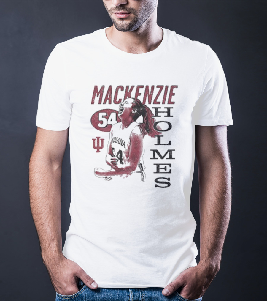 Mackenzie Holmes 54 Indiana Basketball IU T-Shirt