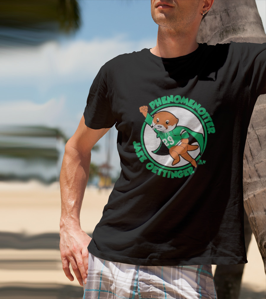 Jake Oettinger Phenomenal Otter 29 Superhero T-Shirt