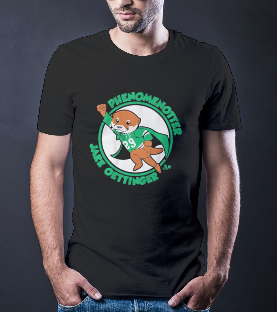 Jake Oettinger Phenomenal Otter 29 Superhero T-Shirt