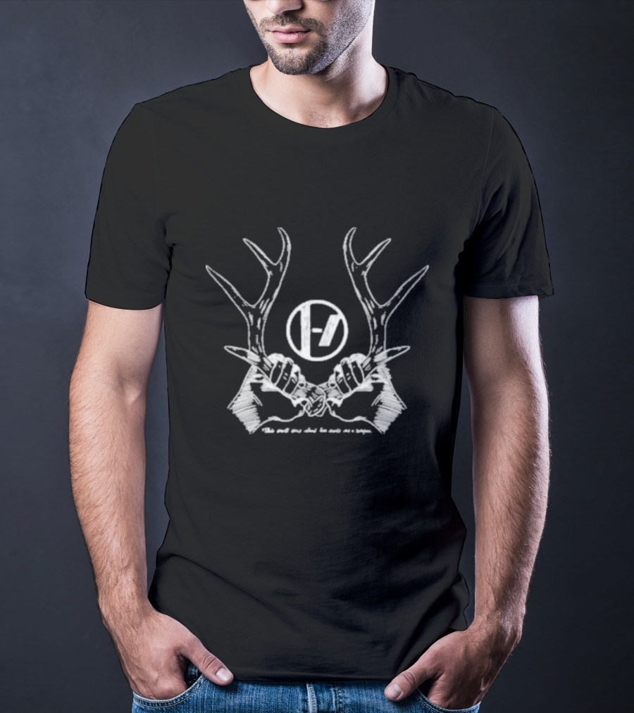 Twenty One Pilots Antler Symbol With This Small Eerie Island Has Made Me A Weapon T-Shirt