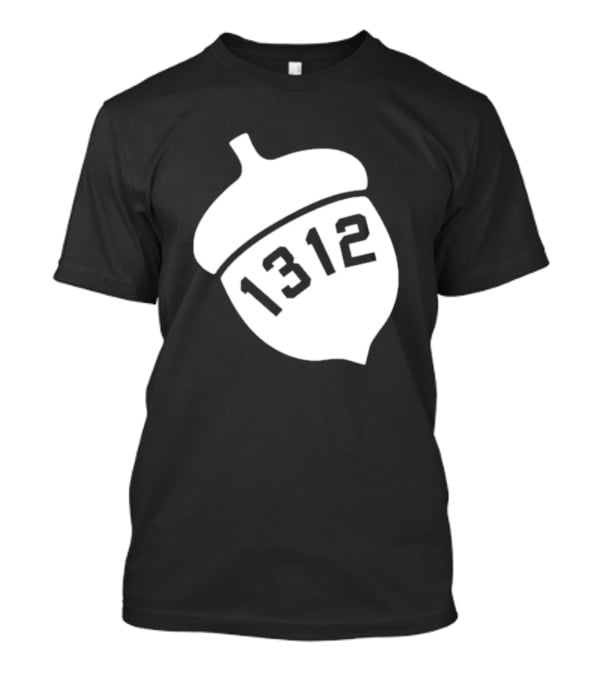 All Cops Are Bastards ACAB 1312 Acorn T-Shirt