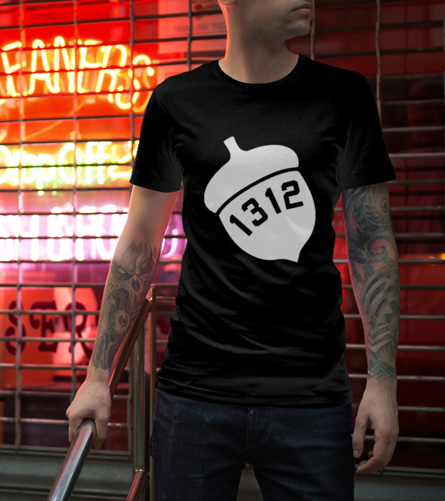 All Cops Are Bastards ACAB 1312 Acorn T-Shirt