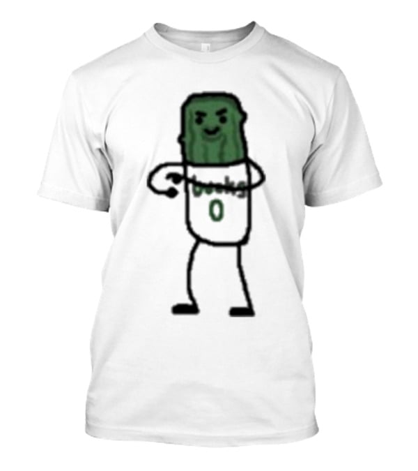 Damian Lillard Pickle Figure With Number 0 T-Shirt