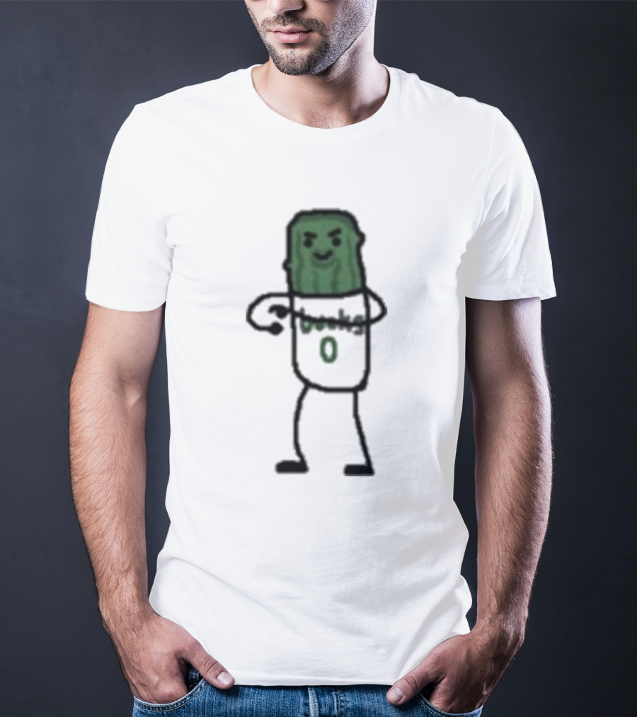 Damian Lillard Pickle Figure With Number 0 T-Shirt