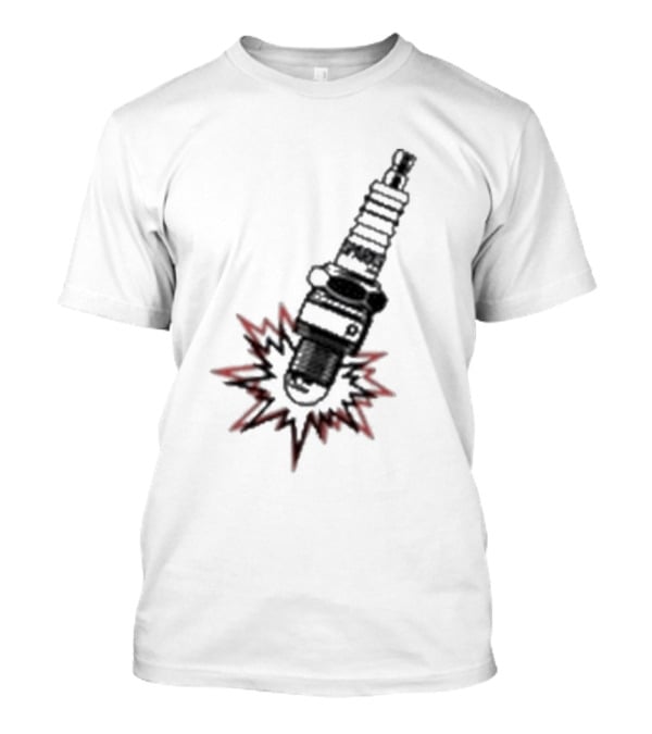Sparks Plug Ignition Flash T-Shirt