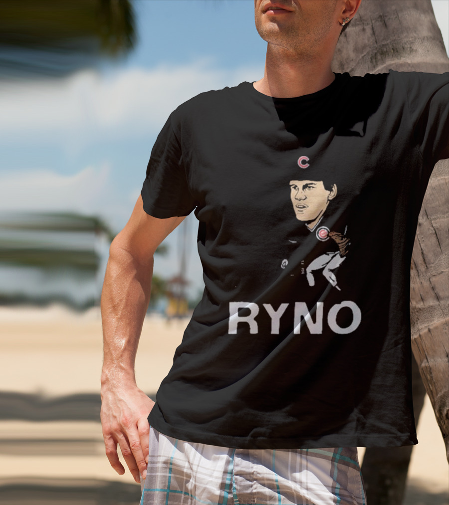 Cubs Ryne Sandberg Ryno Baseball T-Shirt