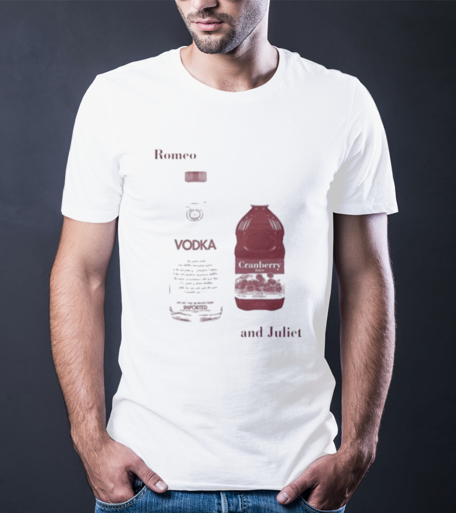 Romeo Vodka And Juliet Cranberry T-Shirt