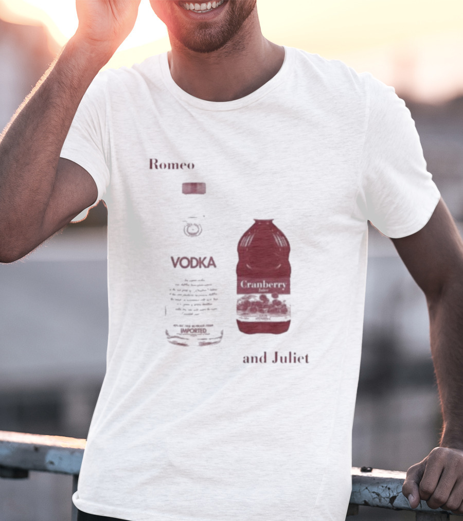 Romeo Vodka And Juliet Cranberry T-Shirt