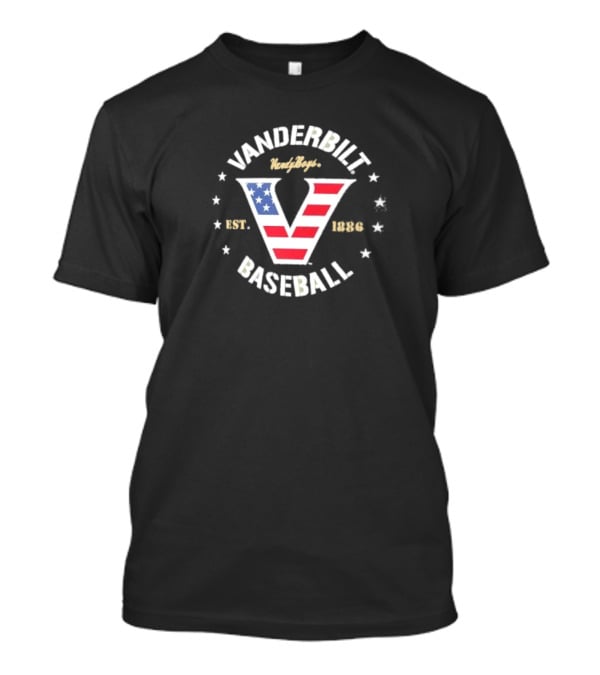 Vanderbilt Baseball Vandy Boys Military Appreciation Est. 1886 T-Shirt