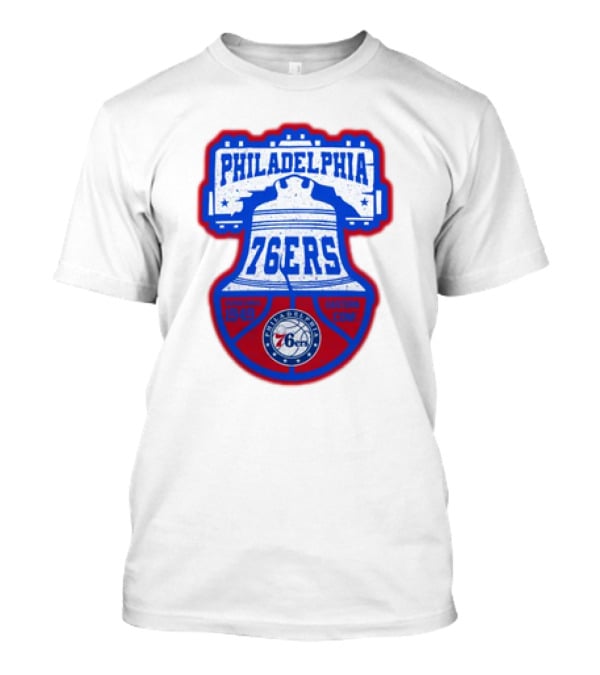 Philadelphia 76Ers 1949 Eastern Conference Liberty Bell T-Shirt