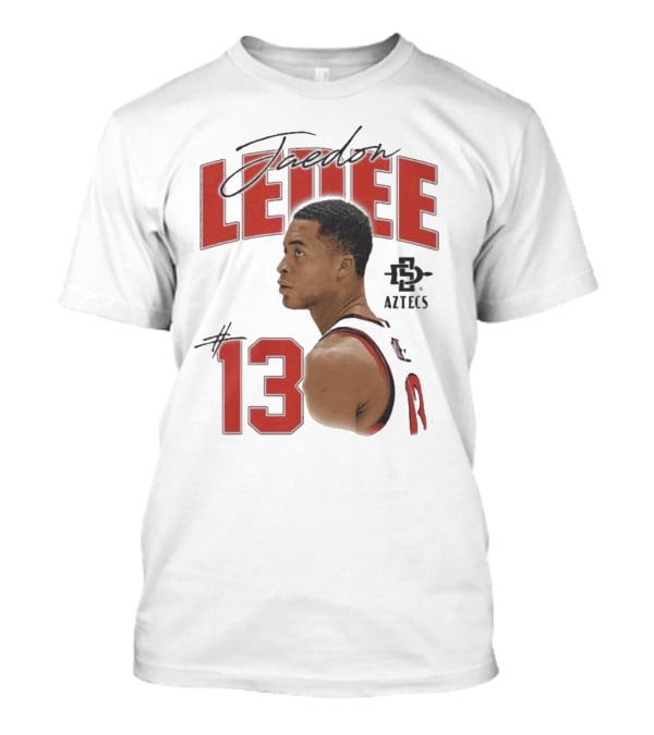San Diego State Aztecs Jaedon Ledee 13 T-Shirt