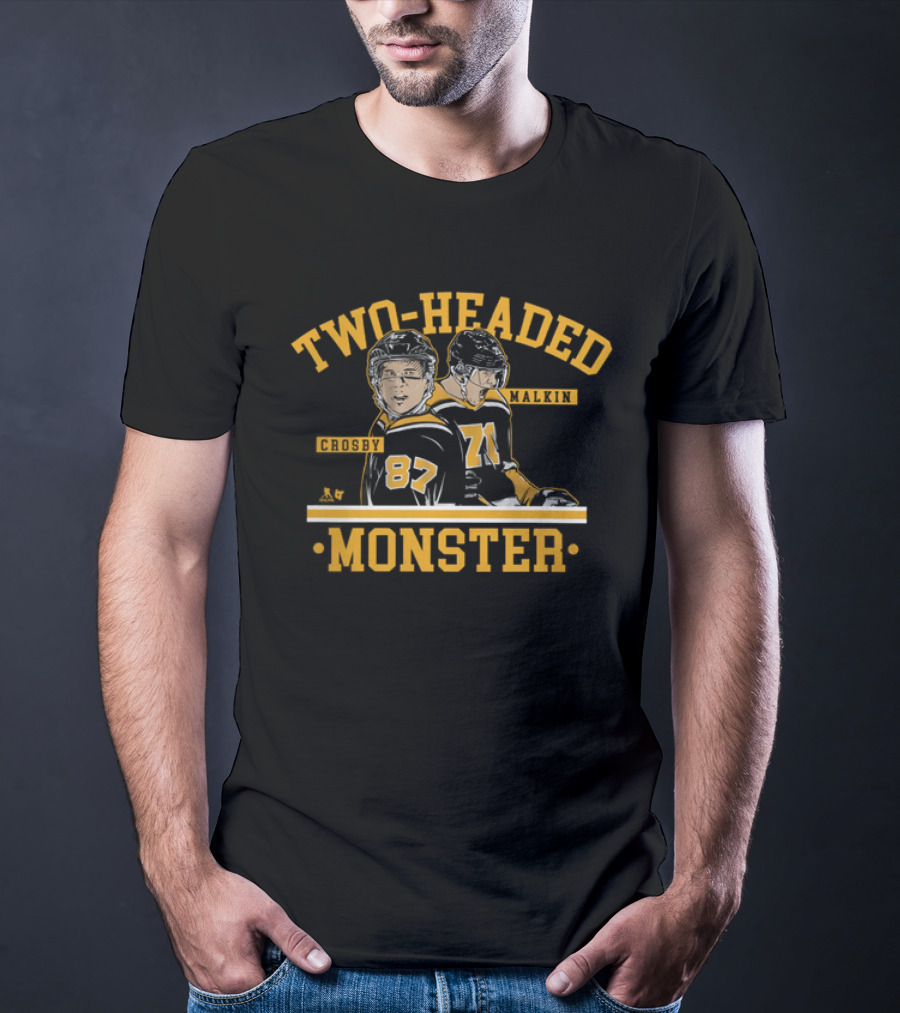 Two-Headed Monster Crosby Malkin 87 71 T-Shirt
