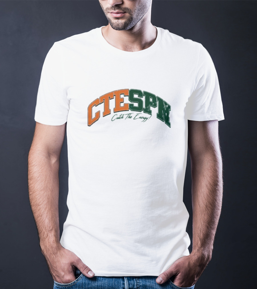 CTESPN Catch The Energy Sports Enthusiast T-Shirt