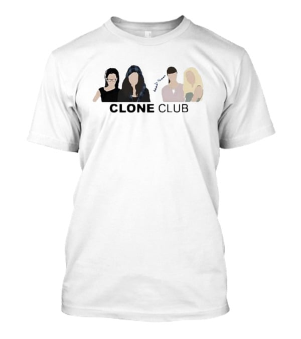 Orphan Black Clone Club Faces T-Shirt