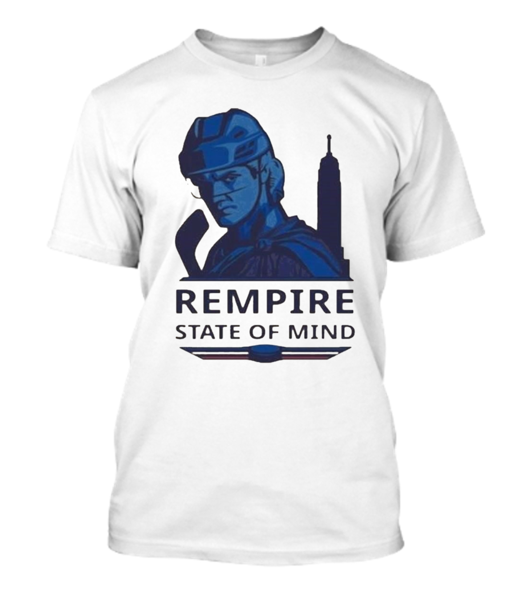 Rempire State Of Mind Matt Rempe New York Rangers Hockey Skyline T-Shirt