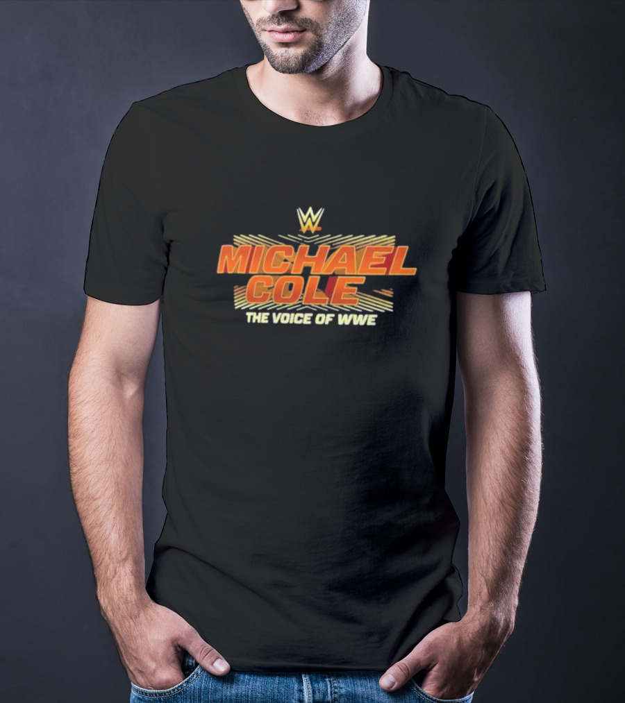 Michael Cole The Voice Of WWE Iconic WWE T-Shirt