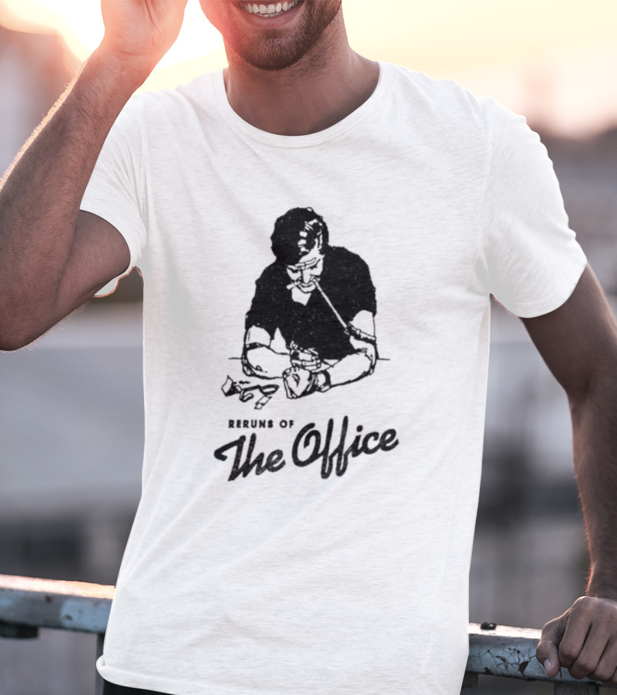 Reruns Of The Office Dark Humor T-Shirt