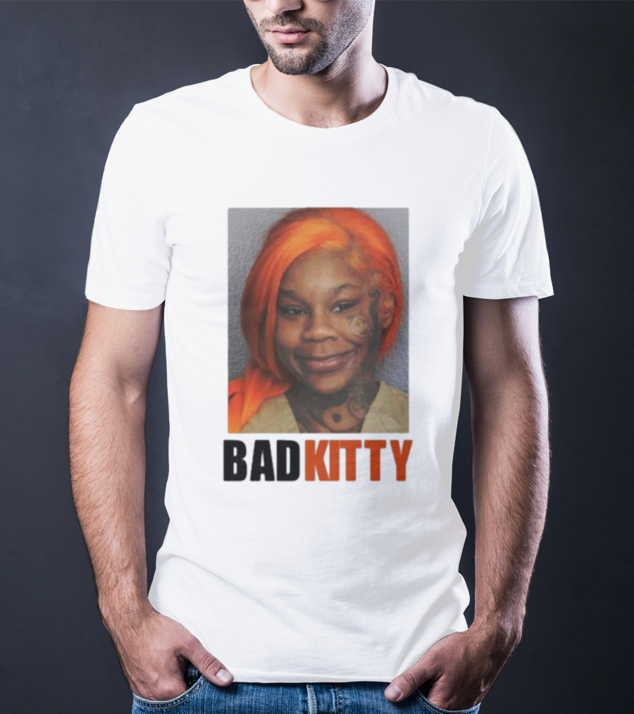 Bad Kitty Sukihana Mugshot T-Shirt