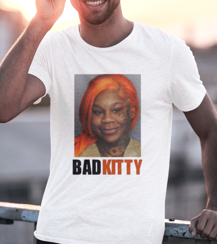 Bad Kitty Sukihana Mugshot T-Shirt