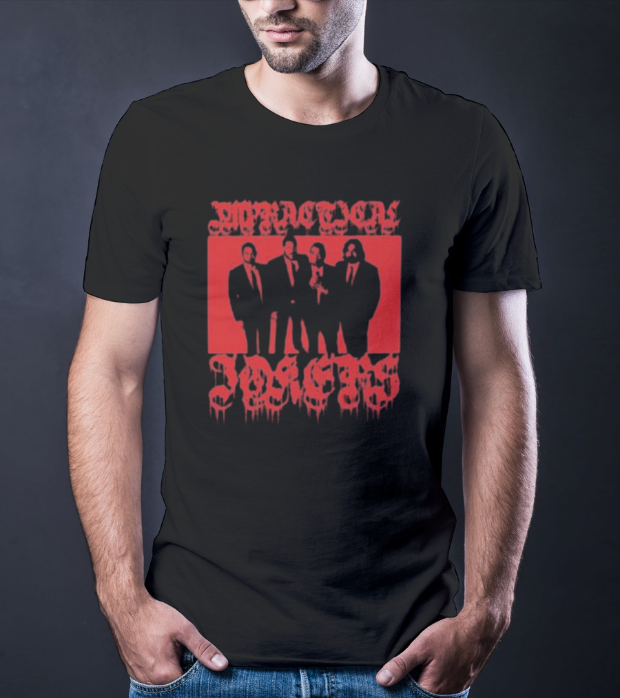Impractical Jokers Red Silhouette Sequence T-Shirt