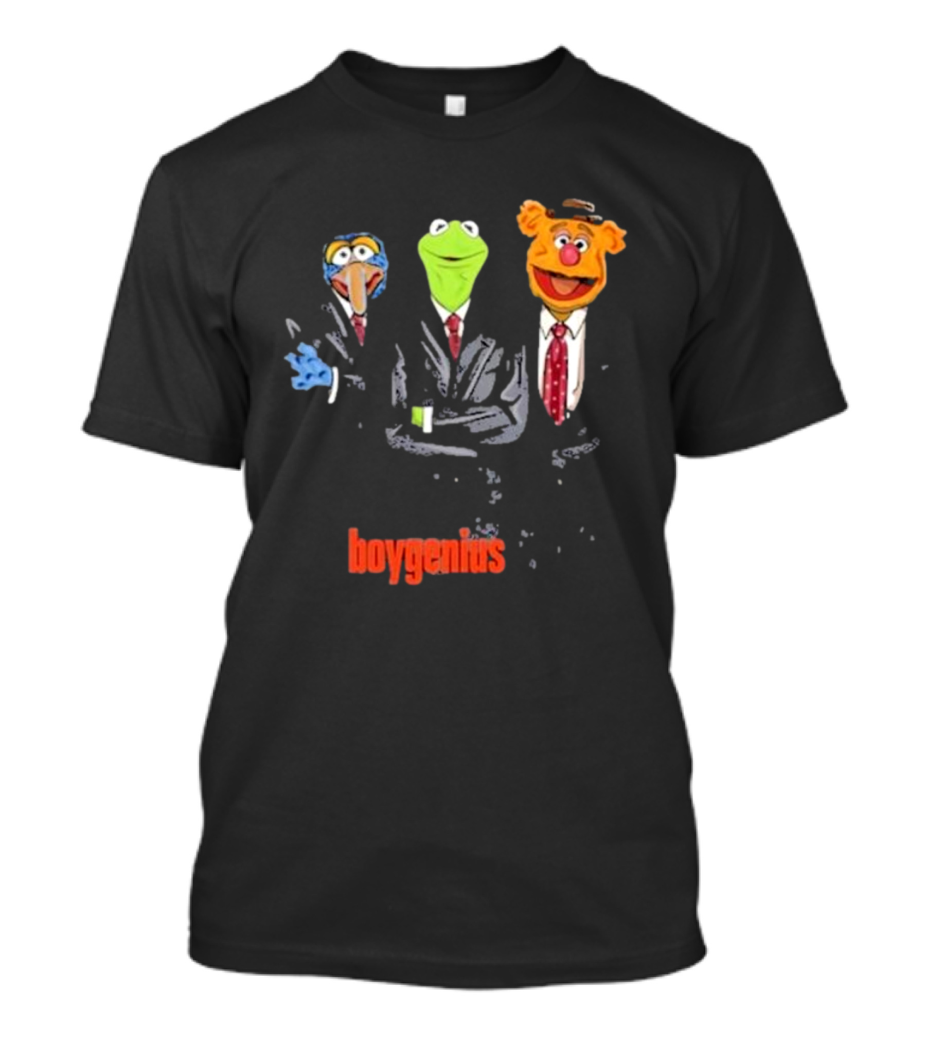 Boygenius Muppet Characters In Suits T-Shirt