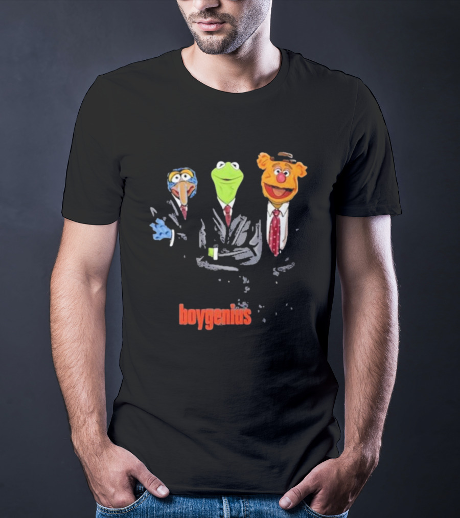 Boygenius Muppet Characters In Suits T-Shirt