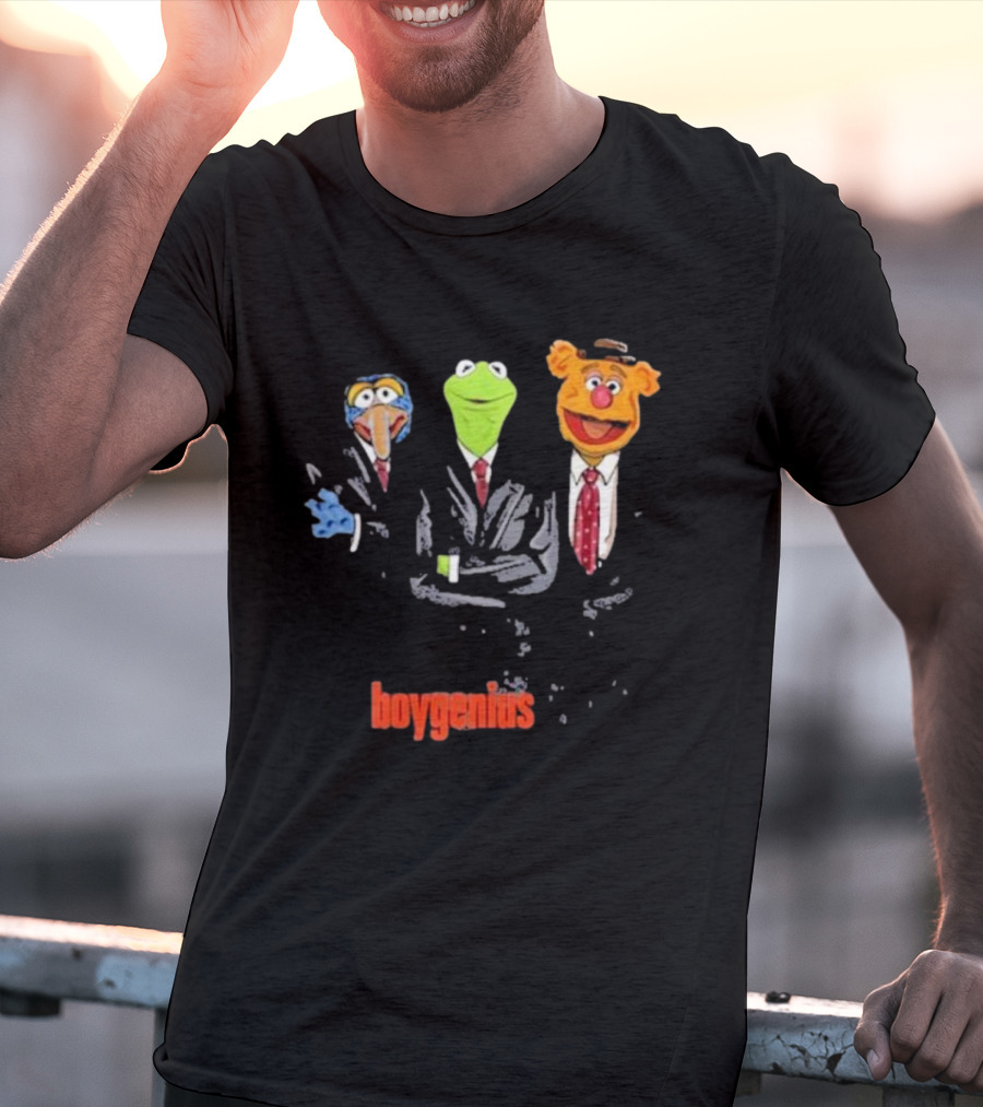 Boygenius Muppet Characters In Suits T-Shirt