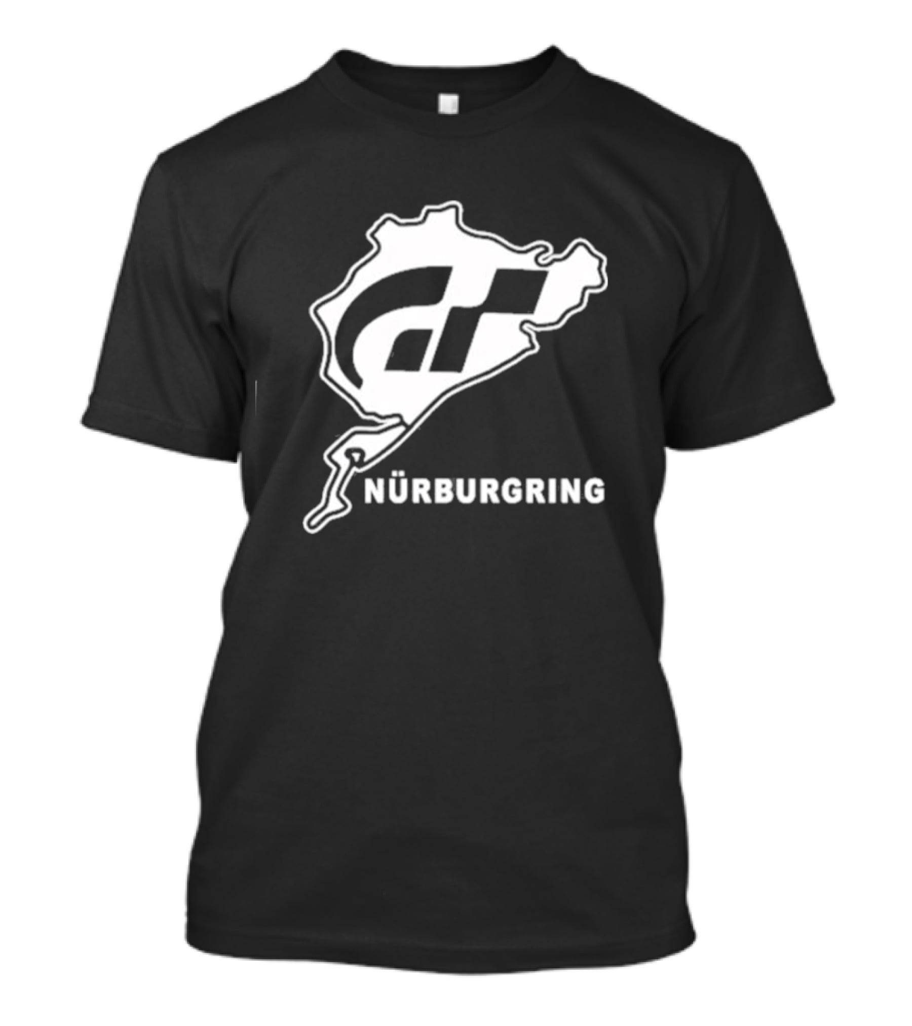 Gran Turismo Nürburgring Track Outline T-Shirt