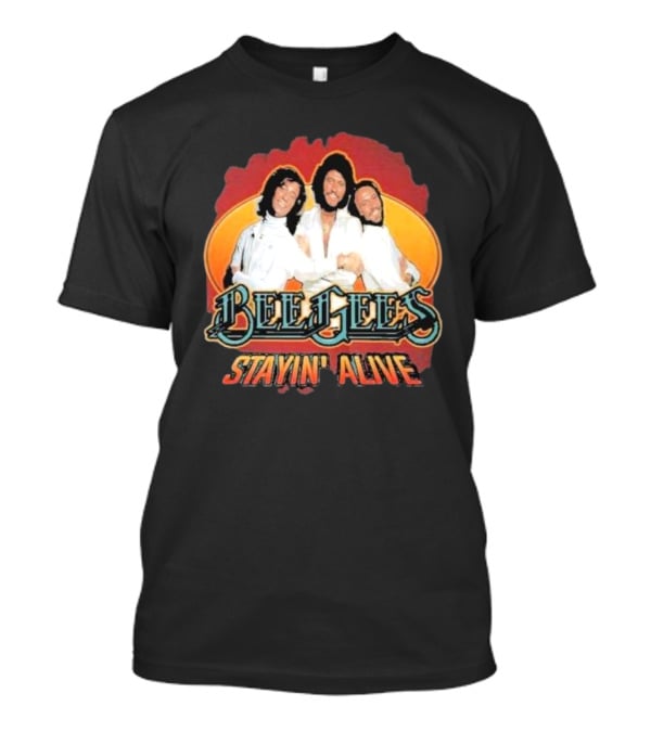 Bee Gees Stayin’ Alive Classic Iconic Group T-Shirt