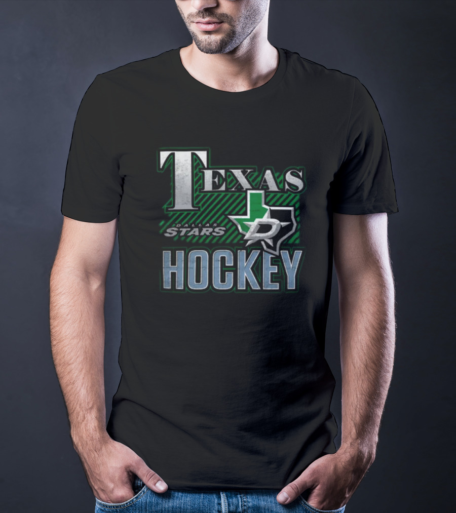 Black 47 Texas Hockey Dallas Stars Texas Hocky Fashion T-Shirt