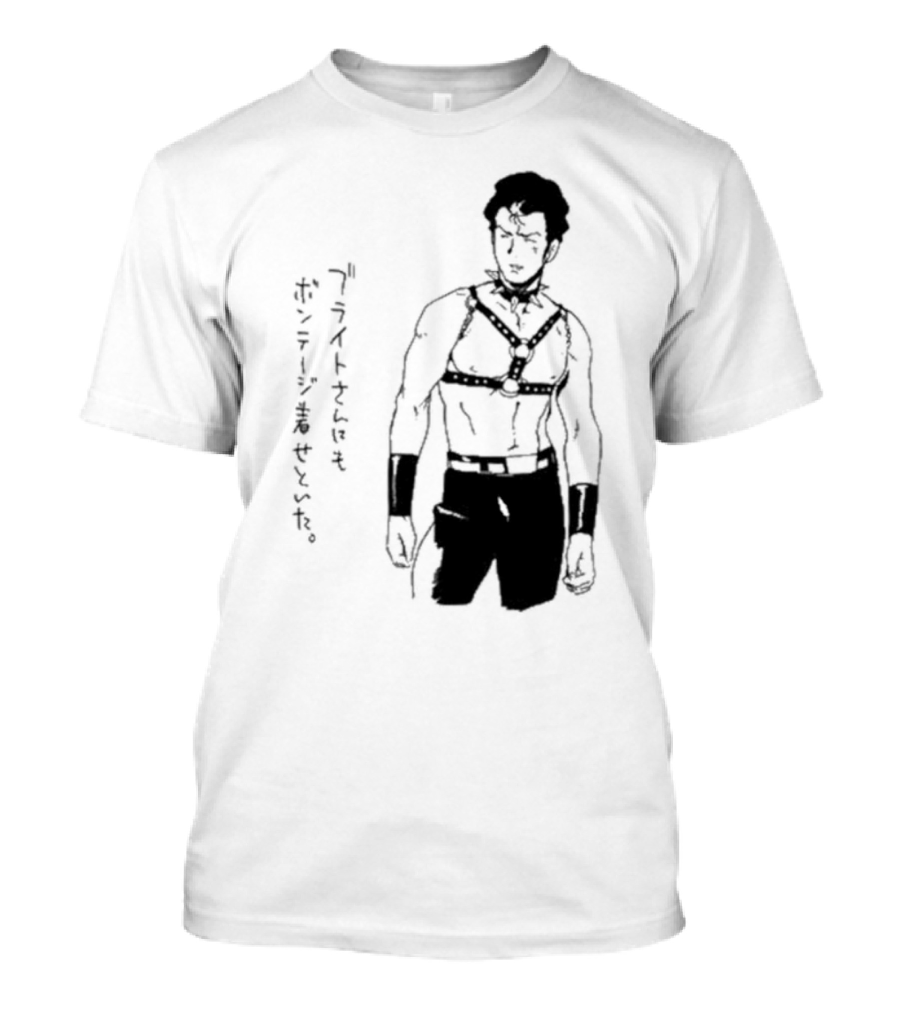 Bright Noa In Bondage Attire Van Darkholme T-Shirt