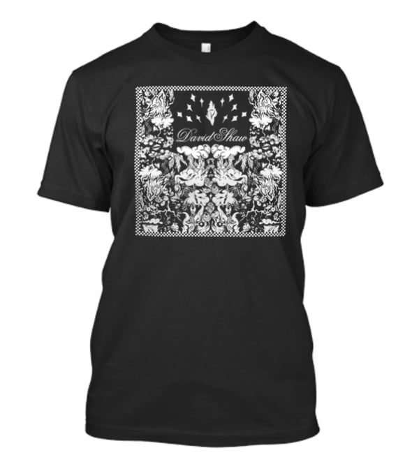 David Shaw Symmetrical Black White T-Shirt