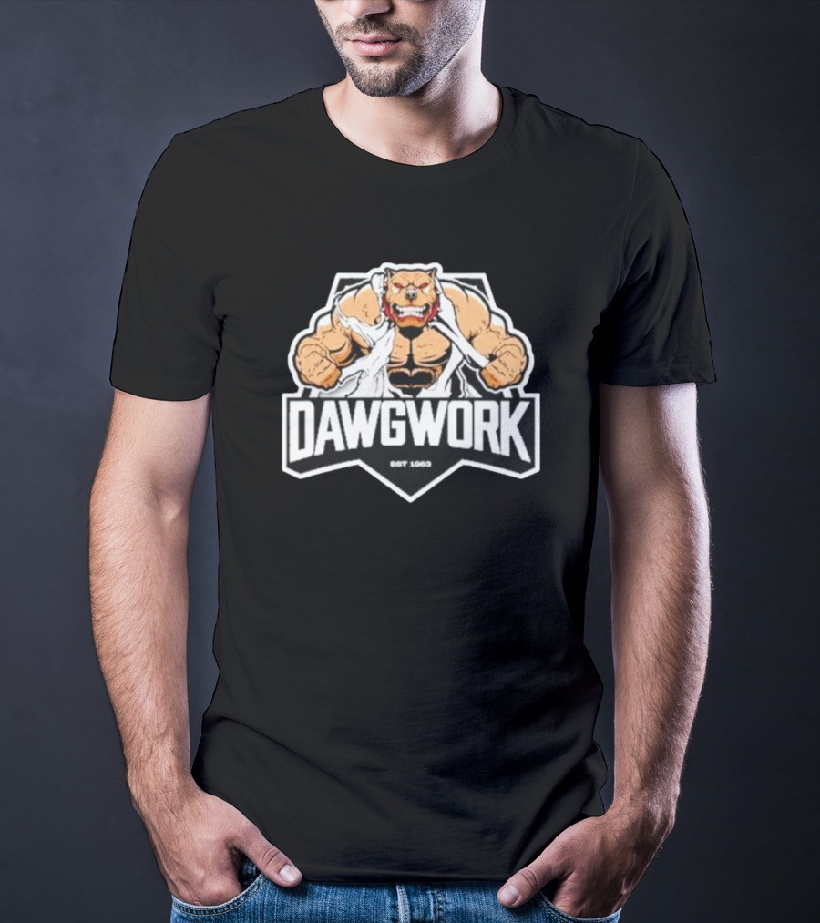 Dawgwork Est 1983 Muscle Dog Power T-Shirt