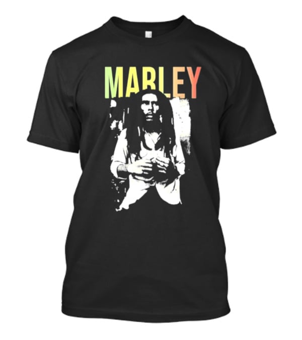 MARLEY Bob Marley Band Iconic Reggae Legend T-Shirt