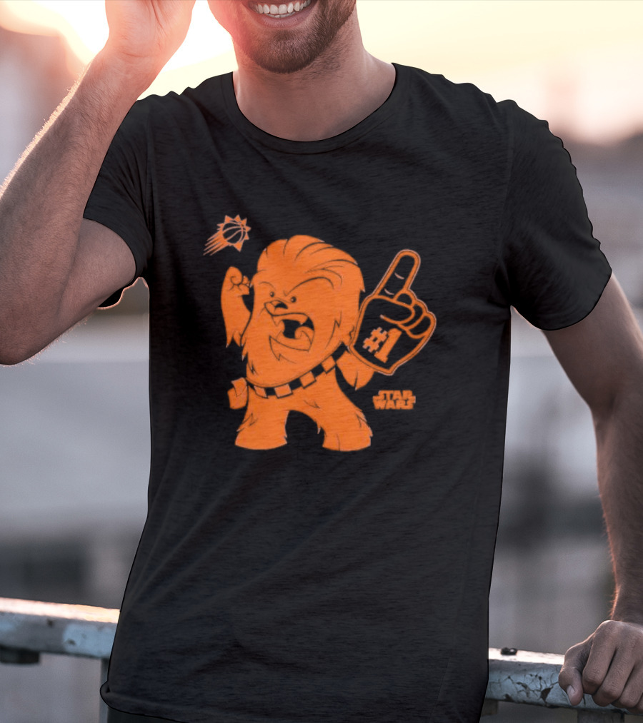 Phoenix Suns Star Wars Chewie Number One Fan T-Shirt