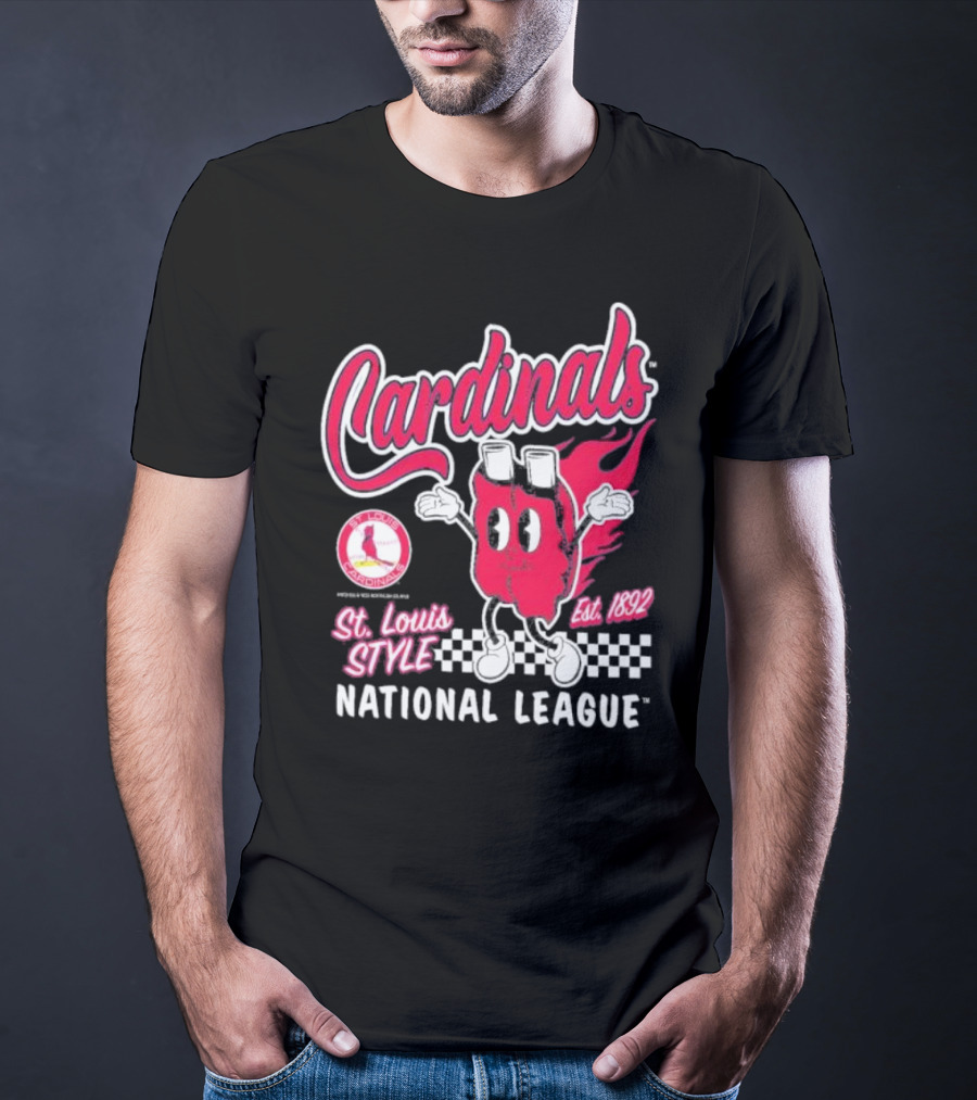 Cardinals St. Louis Style National League Est. 1892 T-Shirt
