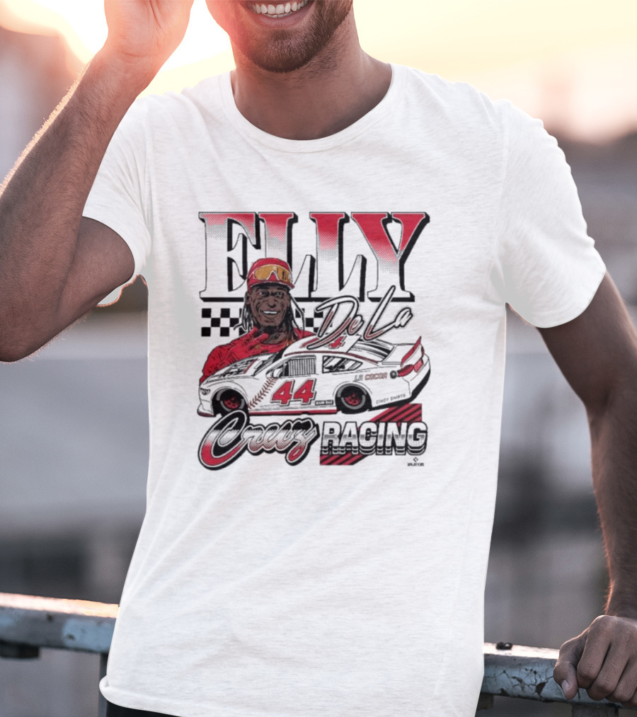 Elly De La Cruz Racing Car 44 Racing T-Shirt
