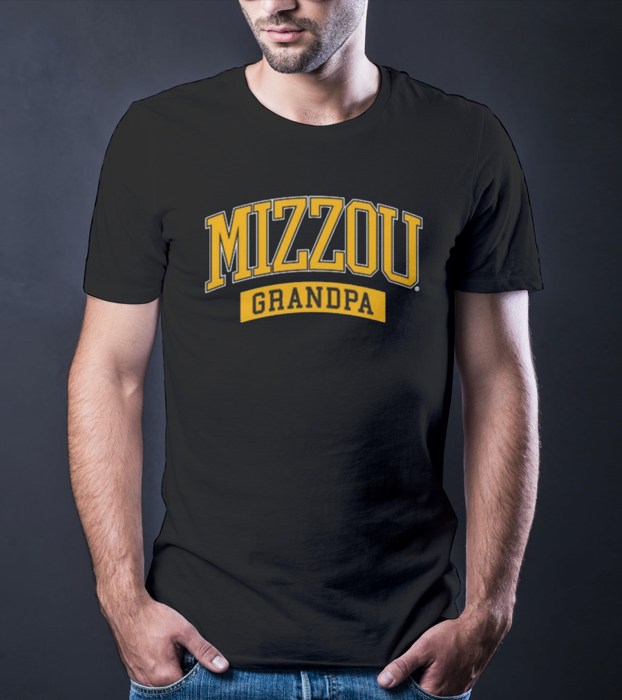 Mizzou Tigers Grandpa Arched T-Shirt