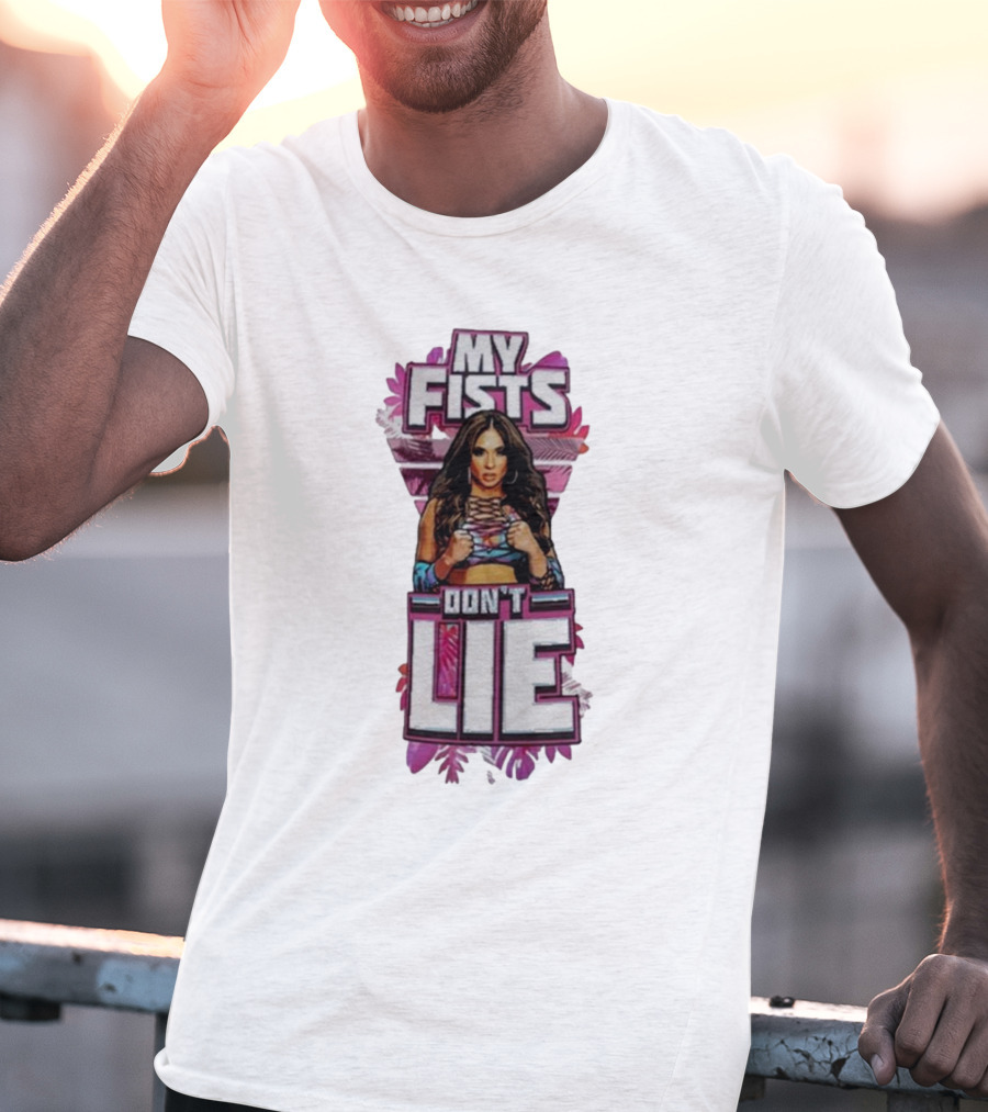 MY FISTS DON'T LIE Boxing Champion T-Shirt