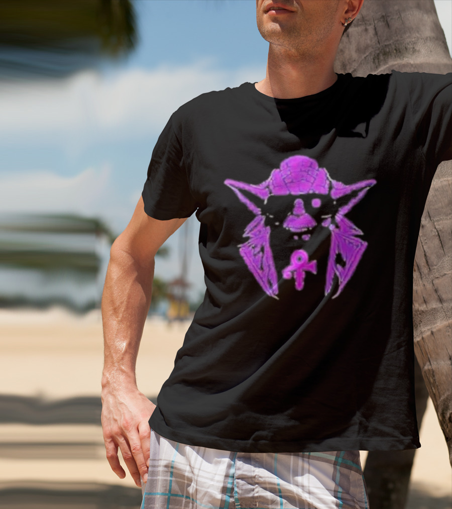 Yoda Purple Symbol Fusion T-Shirt